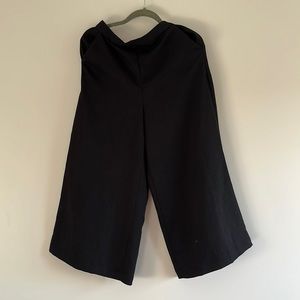 Aritzia Wilfred Lalemant Pant Wide Leg Black Trouser Pants